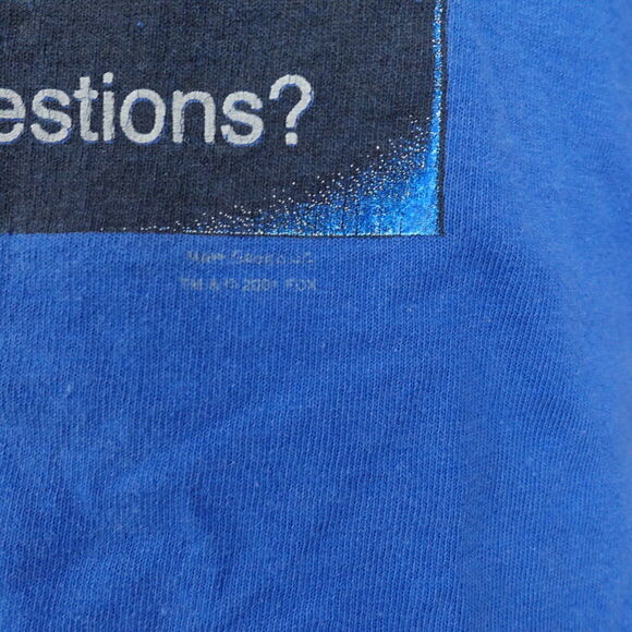 VINTAGE HOMER SIMPSON THIS IS YOUR BRAIN ON DONUTS THE SIMPSONS TSHIRT L 2001 - Picture 3 of 8